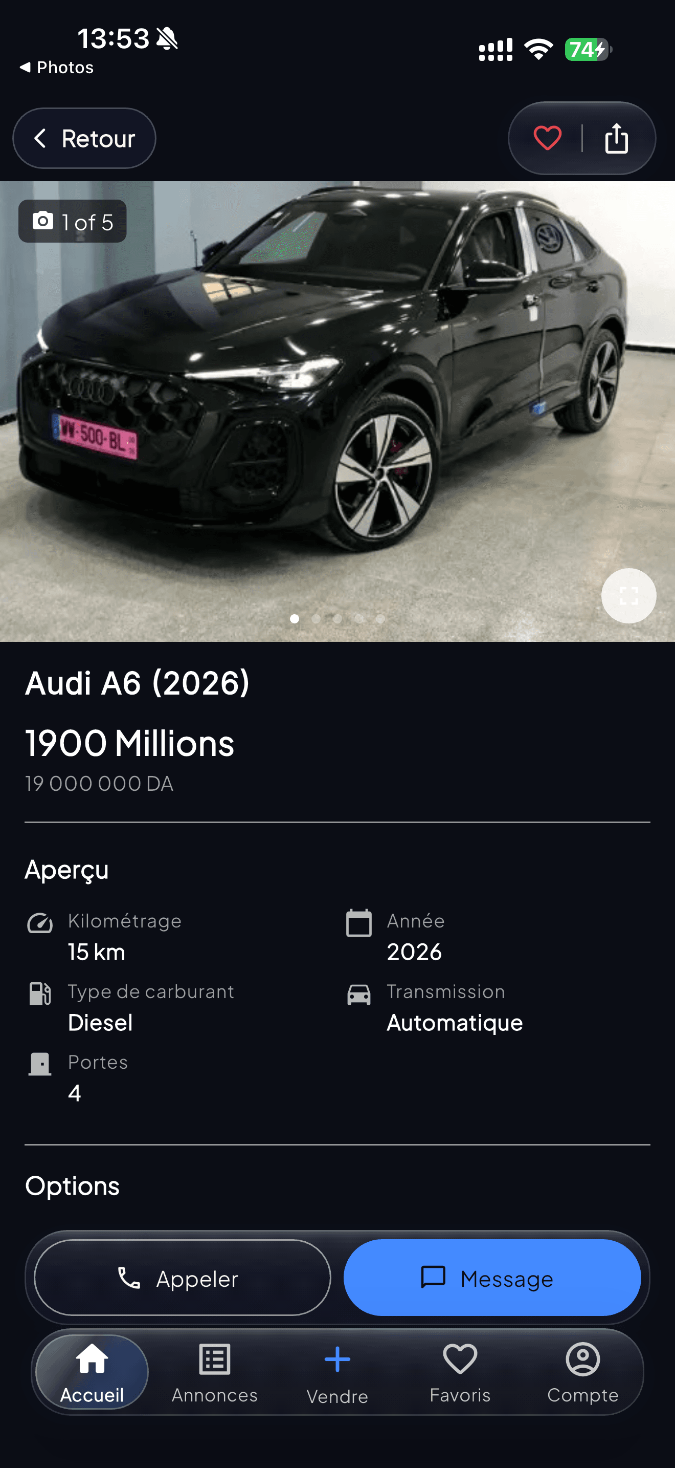 AutoSoug listing